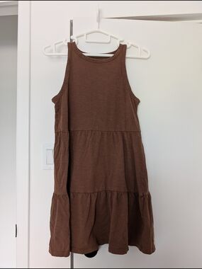 Gap Brown Tiered Tank Dress - Casual Summer Style